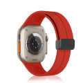 Magnetic-Silicone Straps For Smart Watch | Silicone Watchband With Magnet Buckle For 42mm\44mm\45mm\49mm. 