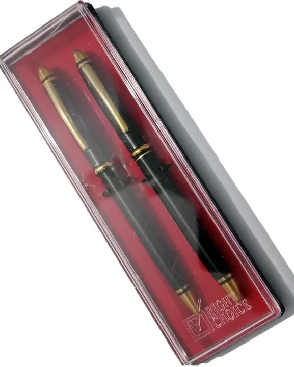 KS5%20Gift%20Pen%20Set%20of%202pcs%20%7BFountain%20/%20Ink%20Pen%20and%20Ball%20Pen%7D%20-%20Black%20&%20Golden%20-%20Image%205
