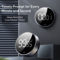 Baseus Magnetic Digital Timers Manual Kitchen Countdown Mechanical Cooking Timer Alarm Counter Clock. 