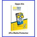 2Pcs Oppo A3s Back Matte Protector For oppo A3s. 