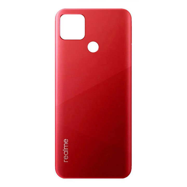 Realme C12 Back Body Casing Housing Replacement with Battery Back Door Included For Realme C12 - Red