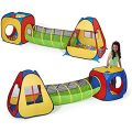 Pop Up 3-In-1 Tunnel Tent with 50 balls for kids. 