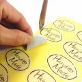 100pcs/lot Cake Box Sealing Label Various Shapes Handmade Diary Stickers Office Supplies For Gifts Girls Lable Stickers. 