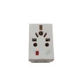 Multi Plug Socket with Fuse, Power Plug / Round Two Pin Plug to Universal Socket Converter. 