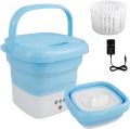 2 in 1 Mini Washing Machine Portable Foldable Washer with Dryer / Baby Washing Machine for Kids Clothes, Travel & Small Laundry. 