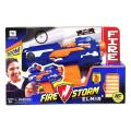 Fire Storm - 16 Soft Dart Blaster Nerf Clip Shooting Toy - Battery Operated. 