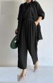 3Pc Suit* *Coat With Inner With Stylish Belt Trouser With 7 Beautiful Colors*. 