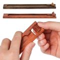 Home Pressure Relief Burner Incense Holder Wooden Retro Style Aromatherapy Base Adjustable Incense Burner Stick Home Decoration. 