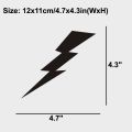 Lightning Bolt Vinyl Decal Storm Thunder Rain Nature Car Window Bumper Lap Stickers. 