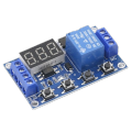 Digital Led Display DC 6-30V   Programmable 4 Button automatic  Timer Relay Module Controller/ 5V Micro USB, Smart Home Controller ON/Off AutoTrigger Time Cycle Timer Circuit Switch Egg Incubator ligh ,fan.motor .pump.solar inverter  jz 801 relay module. 