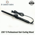 Hair Curler and Curling Wand Professional Series - Hair Curling Iron with Temperature Control. 