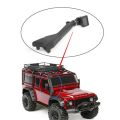 2X Black Rubber Snorkel for 1/10 RC Crawler Car Traxxas TRX-4 Defender TRX4 T4 Accessories. 