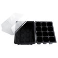 3pcs/set 12 Cell Seed Starter Kit Starting Plant Propagation Tray Dome Gardening Sunlight Super Store. 