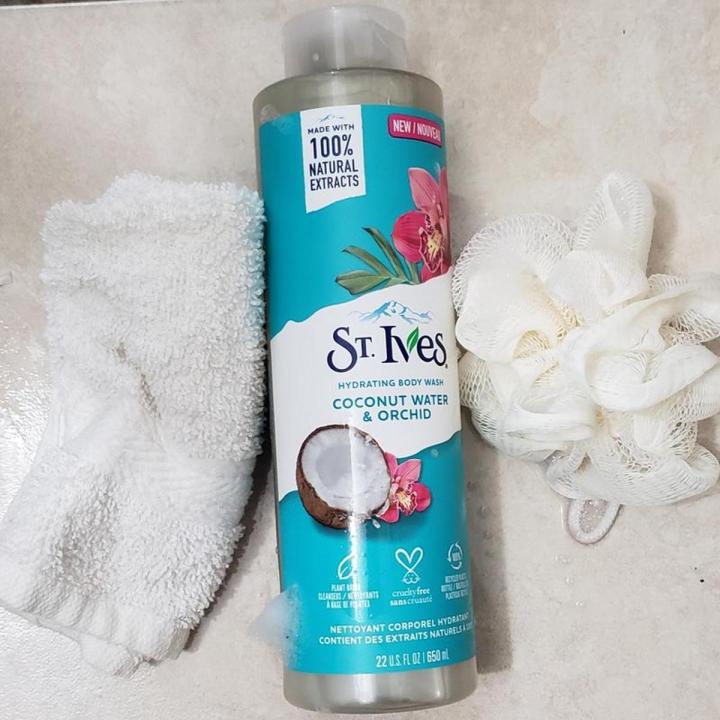 St Ives Body Wash Softening Body Wash Coconut and Orchid 650ml