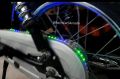 Chain Cover LED Light For Motorcycle RGB Color Changing Flash Running Mode DC 12v Waterproof. 