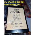 Matte Screen Protector for iPad 10.2 7th 8th 9th Gen Anti-Glare Ceramic Film Compatible. 
