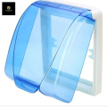 Universal Switch Box Cover, Waterproof Wall Socket Universal, Transparent Cover Plate Panel Light Switch Box Cover Protector, Plastic Wall Switch Waterproof Cover, Kids/Adults Protection. 