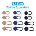 Button Extenders Adjustable Jeans Waistband Free Sewing Plastic Resin Waistband Extenders Pants Button. 