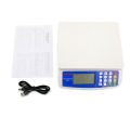 1 gram to 30kg Portable High Precision Weighing Scale ABS Plastic Digital Coffee Scale Weighing Scale LCD Display for Postal Food Meat Electronic Kitchen Scales, Digital Food Scale Home Cooking Baking Fruit Weighing Multifunctional Scales Note random colo. 