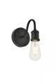 New Modern Black Metal Gooseneck Wall Mounted Lamp With An E27 Bulb Holder Best For | Home | Office | Indoor Lighting |Outdoor Lighting |TV Lounge| Bed Room etc. 
