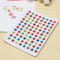 Stickers Star Multi color Pack of 20 Sheets. 