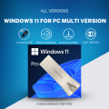 Windows 11 operating system multi version for pc in bootable USB. 