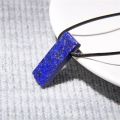 Raw Stone Quartz Crystal Necklace Pendants Women Men Boho Vintage Stone Bullet Healing Necklace For Women Jewelry. 