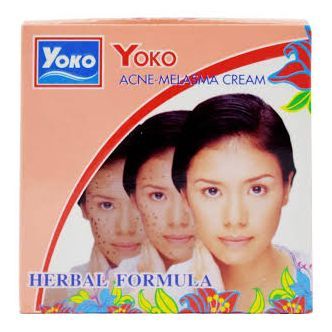YOKO ACNE MELASMA CREAM HERBAL FORMULA
