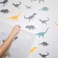 Pack of 12 Dinosaur Reusable Stencil For wall Painting Art DIY Home Decor, Album Crafts and Canvas. 