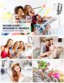 Mpow MBT8 Bluetooth Selfie Stick, Pro Tripod Monopod Selfie Stick Bluetooth Remote Control Holder For Smartphone. 