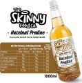 Skinny Food Co Hazelnut Praline Syrup Zero Calorie 1L - Sugar Free Hazelnut Coffee Syrups For Tea, Hot Chocolate, Fruit, Baking, Protein Drinks - Vegan-Friendly, Gluten-Free & Fat-Free 1000ml. 