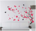 Blossom Birds Wall Sticker Mural  Wall Art Decal  DIY Pastoral Style Wall Decals for Living Room and Bedroom TV Background. 