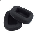 Replacement Soft Flannel/Protein Leather Ear Pad Cushion for Logitech G633 G933. 
