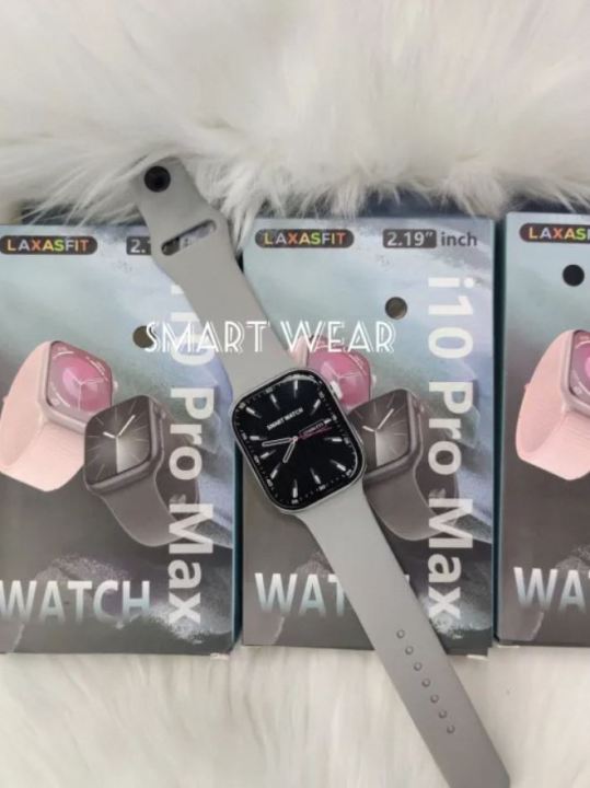 i10%20Pro%20Max%20Bluetooth%20Call%20Smart%20Watch%202.19"%20Full%20Touch%20Screen%20Smartwatch%20Watch%20Series%209%20Men/Women%20Smart%20Bracelet%20Fitness%20Tracker%20Smart%20band%20-%20Image%202