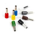Tube Typr/Tubular  Electrical Wire Connector Terminal Cable Crimp Cable Sleeve for 0.5-4mm2, 22-10AWG 100pcs. 