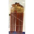 Painting Brush set 10 Pcs For Art Lovers  Nylon Hair Artist Acrylic Brush for Acrylic Watercolor Oil Painting. 