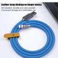 Fast Charging 120W/6A Premium Micro USB Data Cable Random Color Liquid Silicon material For All Phones. 