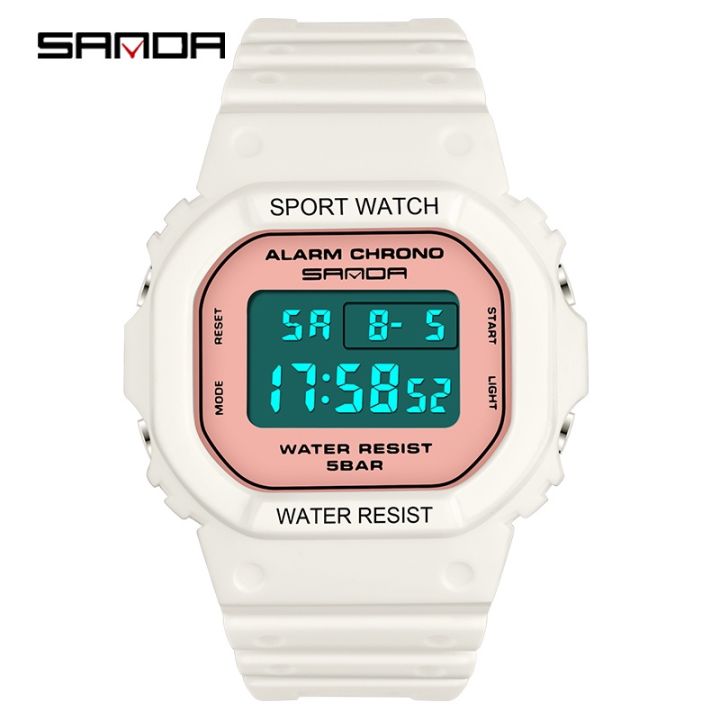 SANDA%20Watch%20293%20Digital%20Watch%20Men%20Women%2050M%20Waterproof%20Sports%20Watches%20Male%20Ladies%20Clock%20Electronic%20Square%20Watch%20Lover's%20Wrist%20-%20Image%203