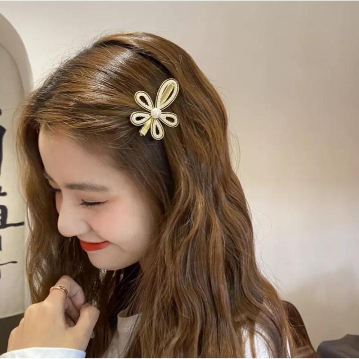 New Trend Women Metal Hair Clip Geometric Hairpin Gold Moon Round Hairgrip Barrette Girls Hair Accessories Korean Geometric Crystal Barrettes Girls Hair Accessories Fashion