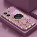Luxury Astronaut Soft Phone Case For Xiaomi Redmi Note 13 13ProPlus 13C 12S 12C 1S 10A 10C 9S POCO X6 M6Pro Stand Silicone Cover. 