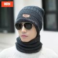 Beanie cap-Wool cap with neck warmer for men women| Winter cap for Unisex. 