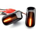 LED Dynamic Front Fender Side Marker Light Turn Signal Lamp for Honda Civic Accord City CR-V Fit Jazz HR-V Replacement. 