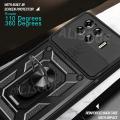 Armor Funda for Tecno Spark 20 Pro Plus 20C 10C 10 4G Case Slide Camera Ring Stand Protect Cover for Tecno Spark 20 Pro+ Capa. 