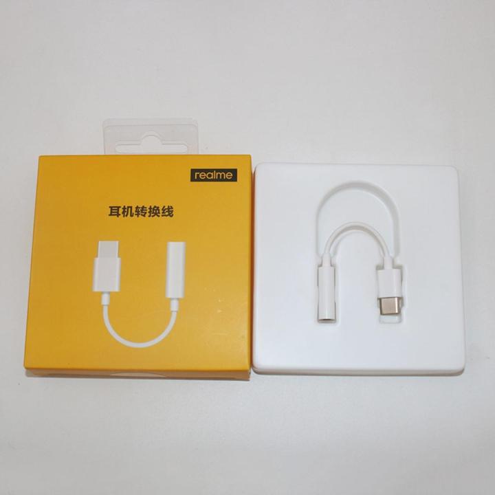 Realme USB Type C to 3.5mm Earphone Jack AUX Audio Headphone Cable Adapter For Real me 50 X50 X50M X50T Q2 pro X7 pro V15 Mi 10