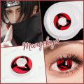 【HOT】 Bio-Essence Halloween Pupil Sharingan Contact Lenses For Eyes Cosplay Lenses Red Anime Lense Kakashi Pupils Hinata Cosplay Lense. 
