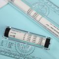 Plastic Measuring Rolling Ruler Drawing Roller Ruler Parallel Ruler Multifunctional Drawing Design Ruler For Drafting H8WD. 