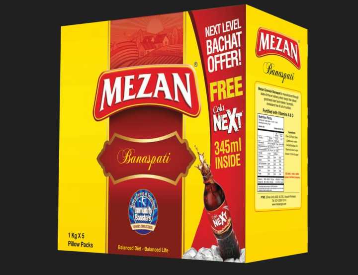 Mezan Ghee 1x5 Ltr Carton