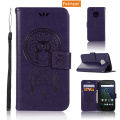 DuBaiNi For Motorola Moto E4 Mobile phone case Owl Pattern ultra-thin soft shockproof buffer anti fingerprint mixed whole-body protective cover simple atmosphere. 