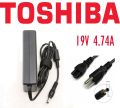 90W Laptop AC Adapter  With Power Cable for Toshiba Satellite Pro C670 C850D. 