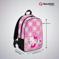 Traverse  Kids Bag- Hello Kitty , Backpack for Kindergarten (KG), Pre-school classes. Allover printed School Backpack For Kids / Backpack For Girls / Backpack For Boys Bags hand bag for girls bags for girls. 